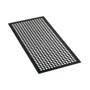LloydPans QDF40-10X14-PSTK Aluminum Perforated 10 x 14" Flatbread Quick Disk"