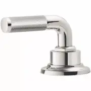 California Faucets Descanso Robe Hook Knurled Accent Polished Chrome - 30K-RH-PC