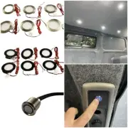 12v Flush Led Spot lights for Campevan & 12v Touch Dimmer Switch, 12v Lighting