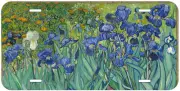 Irises 1889 Vincent Van Gogh Novelty Car License Plate