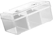 BUTIFULSIC 1pc Storage Portable Kit Family Emergency Case Containers Household Container Organizer Container Clear Convenience Plastic