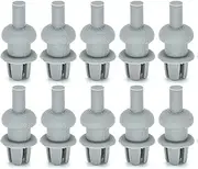 GUERBEIS 10X Parcel Shelf Clips Fit for SEAT, Ibiza Cordoba 6K Toledo 1M 1992-1999 191867775A 01C Boot Tailgate Trunk Cord String Mount Hook Luggage Shelf Clips