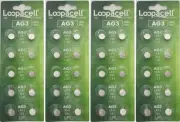 40 LOOPACELL AG3 LR41 Button Cell Coin Alkaline Batteries