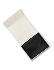 [Lujo Home] Silk Sheets Black