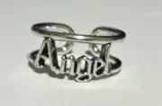 BRAND NEW Pandora ME 925 Sterling Silver Angel Open Ring 190105C00 Size 52 (6)