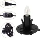 Plug Cord E12 Bulb Base with Dimmer Switch Dimmer Switch Wire Salt Rock Lamp