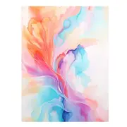 Pretty Abstract Modern Art Canvas Print