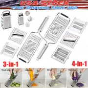 Manual Slicer Grater Multi-Purpose Hand-held Stainless Steel Shredder Grater