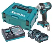 Makita TW004GM201 - 40V Max Brushless 1/2" Impact Wrench Kit (2 x 4.0Ah)