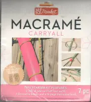Macrame Yoga Mat Carrier Kit MAKE Market Starter Kit Incl. Jute Beads & Instruct