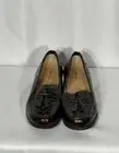 Sebago Women's Cami Fringe Dark Brown Croc USA 8.5 UK 6 EURO 39 CM 25.5
