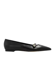 Casadei Cleo Pointed Toe Ballet Flats 40,41 black