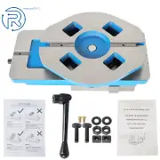 4" Lockdown Vise Precision Milling Machine Bench Clamp Vice With Base New