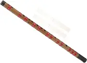 ERINGOGO Bamboo Flute for Beginners Traditional Long Bamboo Flute Chinese Music Instrument Durable Comfortable Grip for Learning Melodious Sound