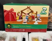 2011 Dept 56 Peanuts Christmas Pageant Nativity Set New In Box