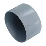 2pcs Rubber End Caps 65mm ID Bolt Cap Cover Screw Thread Protectors Grey