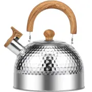 2/3/4L Whistle Kettle Stainless Steel Tea Kettle Gas Induction Cooker