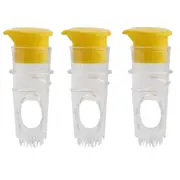 3PCS Mini Manual Lemon Squeezer, Portable Lemon Juicer, Multifunctional Fruit Juicer for Your Kitchen As Shown