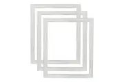 Country Chic Frame 1.5” - [Marshmallow White - 12x16"] - 3 Pack
