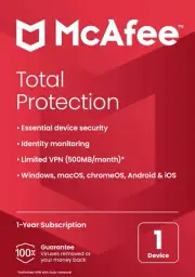 Mcafee Total Protection 1 Device