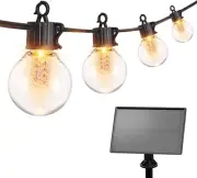 Luces Solares LED De Patio Prueba De Agua Luces Para Jardines Exteriores 28 LED
