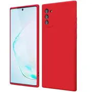MCC For Samsung Galaxy Note10 Soft Liquid Silicone Shockproof Case Cover Note 10 N970 N971 [Red]