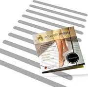 husstand Non-Slip Strips for Bath and Shower - 100% Transparent & Self-Adhesive - Non-Slip Sticker Bath - Non-Slip Mats - Shower Mats Non-Slip