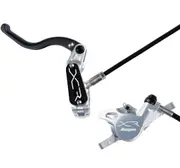 Hope XCR X2 Brake Silver Cable/Mount - Silver Size Black / Front Brake
