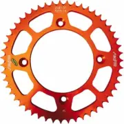 Sunstar Works Triplestar Aluminum Rear Sprocket - 47T - Orange - 5139047OR