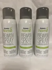 AMWAY Home Prewash Spray Stain Remover Laundry Spray- 12.3oz (3-Pack) NEW