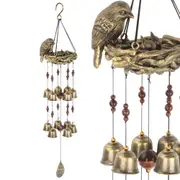 Bird Nest Wind Chime Hanging Wind Chime For Outdoor Garden Home Decor