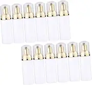 SOESFOUFU 12Pcs Refillable Empty Foaming Bottles for Facial Cleanser Portable Travel Dispenser Leak Travel Containers for Makeup Remover