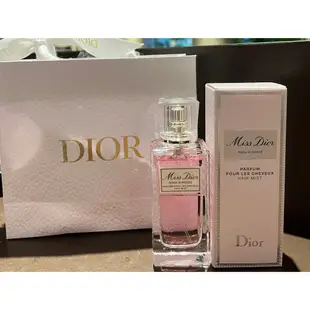 9.5成新 正品 Dior 迪奧 專櫃 購入 Miss Dior 髮香噴霧 30ml  附紙袋 2手 香水