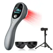 Handheld Red Light Therapy with Stand, Infrared Light Therapy Device for Body...