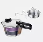 Fissler Vitavit Premium Pressure Cooker - Anniversary Edition - 3-Piece Set...