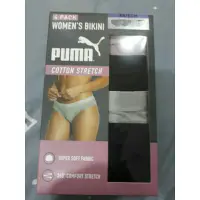 在飛比找蝦皮購物優惠-PUMA女內褲一盒4件XS號25~26公分