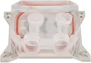 Computer GPU Water Cooling Block, PC Water Cooler Head with Anti-Oxidization Copper Base for Water Cool System Computer