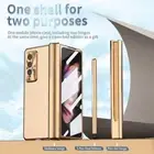 Hinge Case For Samsung Galaxy Z Fold6 5 4 3 5G Cover With Screen Protector S Pen