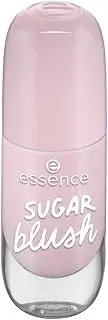 Essence Gel Nail Colour, Gel Polish, No. 05 Sugar Blush, Pink, Express Result, Long-Lasting, Natural, Gely, Shiny, No Acetone, Vegan, Microplastic Particles Free (8 ml)
