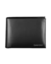 Calvin Klein lim Bifold Leather Wallet - Wallets & Pouches - Black -Size One