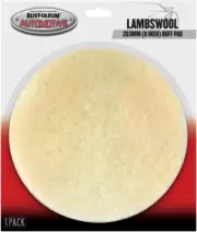 Rust-Oleum Automotive Lambswool Buffing Pad, 8 Inch