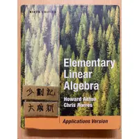 在飛比找蝦皮購物優惠-Elementary Linear Algebra 9e /