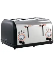 MegaChef 4-Slice Wide Slot Toaster