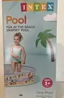 INTEX Fun at the Beach Snapset Kids Swimming Pool -- New