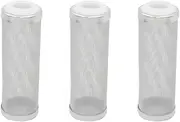 POPETPOP 3PCS Aquarium Filter - Stainless Steel Intake Strainer Filter - Aquarium Fish Tank Pre-Filter Intake Filter Cover Net Filter Guard