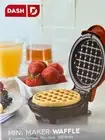 Dash Mini Waffle Maker 4” Nonstick Breakfast Iron–Gift Idea-BRAND NEW IN BOX!