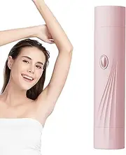 Electric Shaver for Women, Double-head Waterproof Women Trimmer, Hair Remover for Face Sensitive Skin Travel Underarms