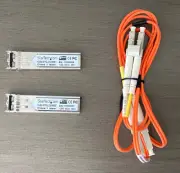 StarTech.com SFP (mini-GBIC) Module SFPGLCSXMMST (Pair of GBIC + 1m Fiber Cable)