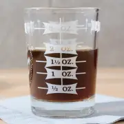 PROFESSIONAL ESPRESSO MEASURING GLASS LIBBEY 5134/1124N FREE SHIPPING US ONLY