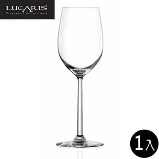 【LUCARIS】頂級無鉛水晶紅白酒杯 405ml 1入(紅白酒杯通用款)